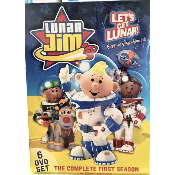 Lunar Jim 6 DVD set. The complete first season - Picture 1 of 3
